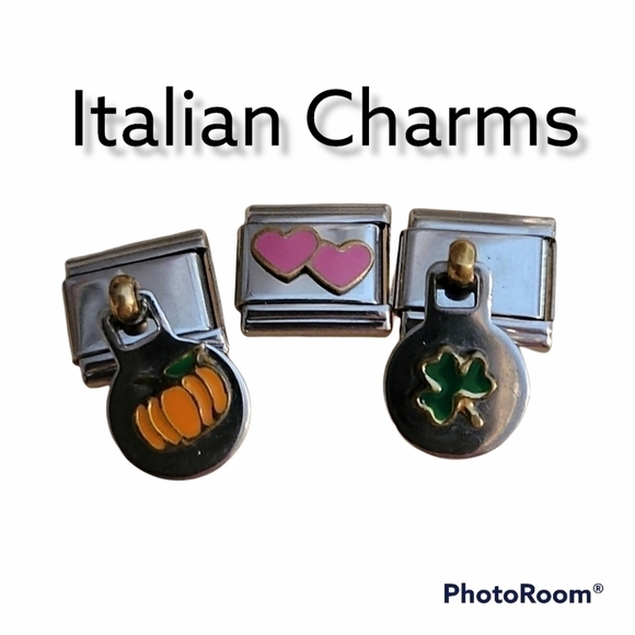 3/$30 Y2K Holiday Italian Charm Links - Picture 1 of 3
